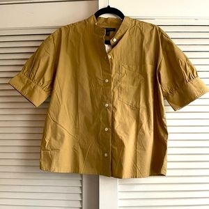 Buttoned-cuff shirt
